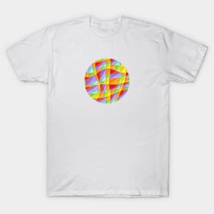 Circus Rainbow Plaid T-Shirt